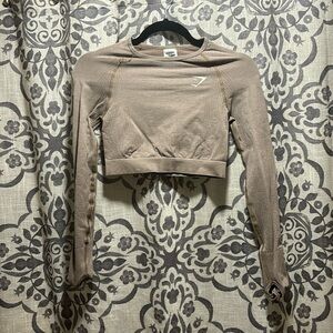Gymshark long sleeve crop top